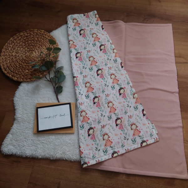 Premium Kuscheldecke „Feen-Zauber“ 🧚♀️✨ - ca. 90x90 cm