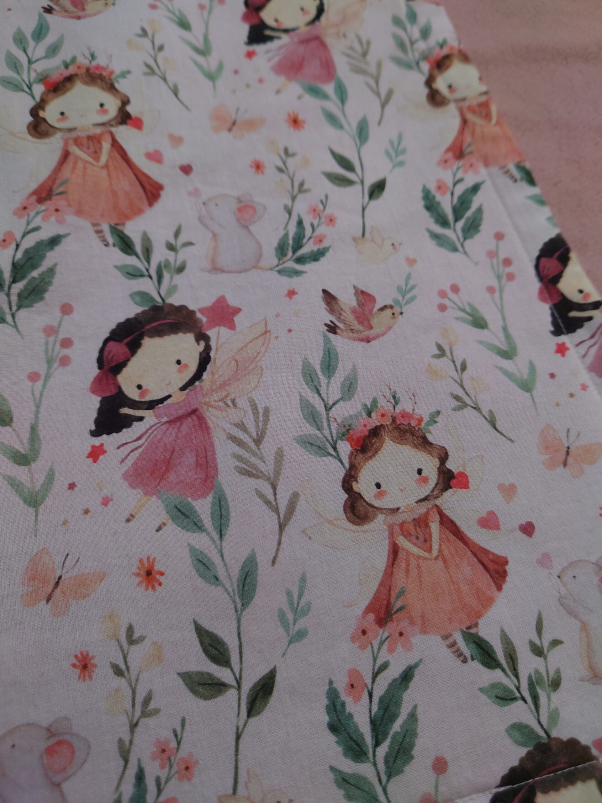 Premium Kuscheldecke „Feen-Zauber“ 🧚♀️✨ - ca. 90x90 cm – Bild 3