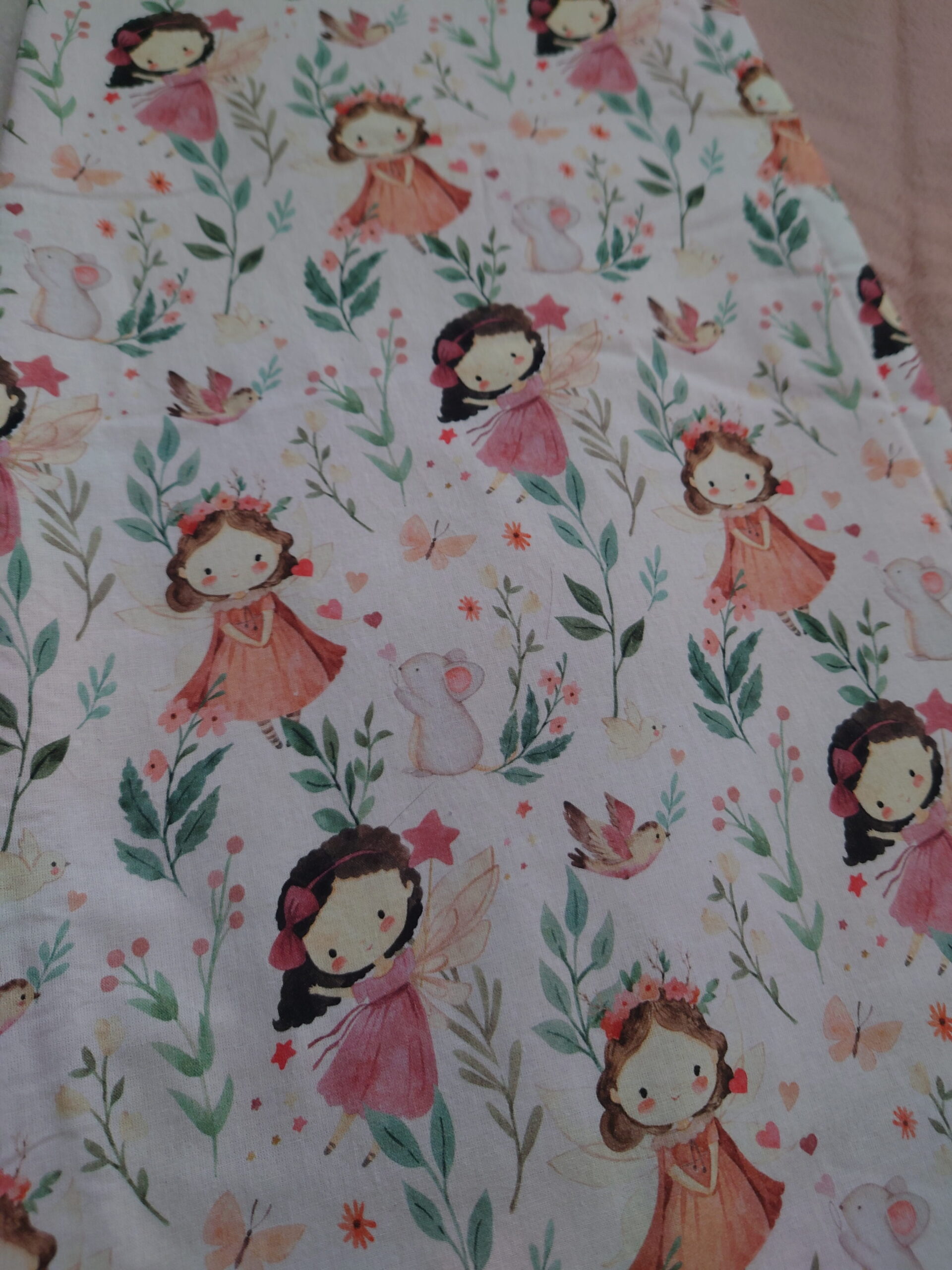 Premium Kuscheldecke „Feen-Zauber“ 🧚♀️✨ - ca. 90x90 cm – Bild 2