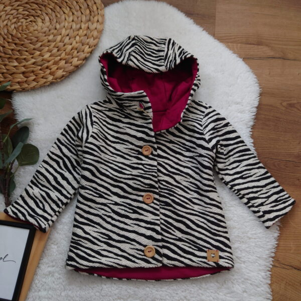 Kuscheljacke „Wild & Pink“ 🦓💖 - Gr. 80