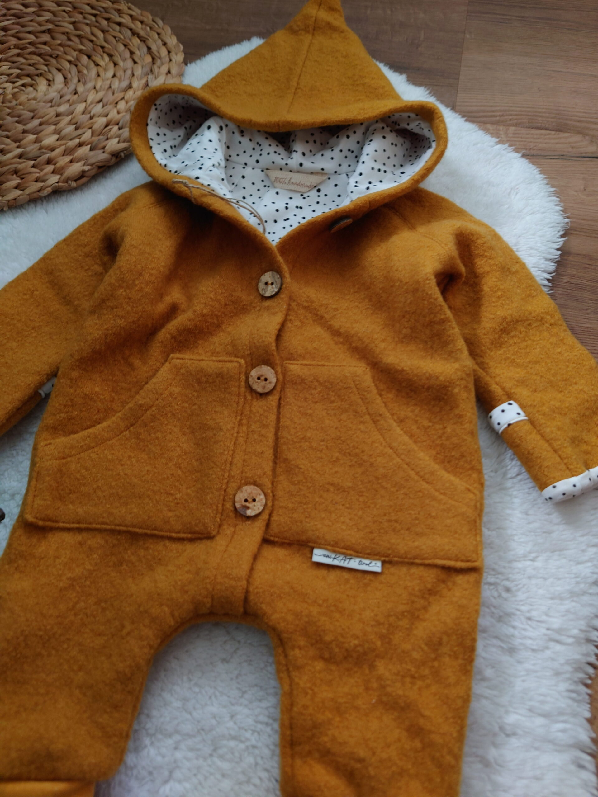 Walkoverall „Kleiner Zwergentraum“ 💛🧚 - Gr. 62 – Bild 6