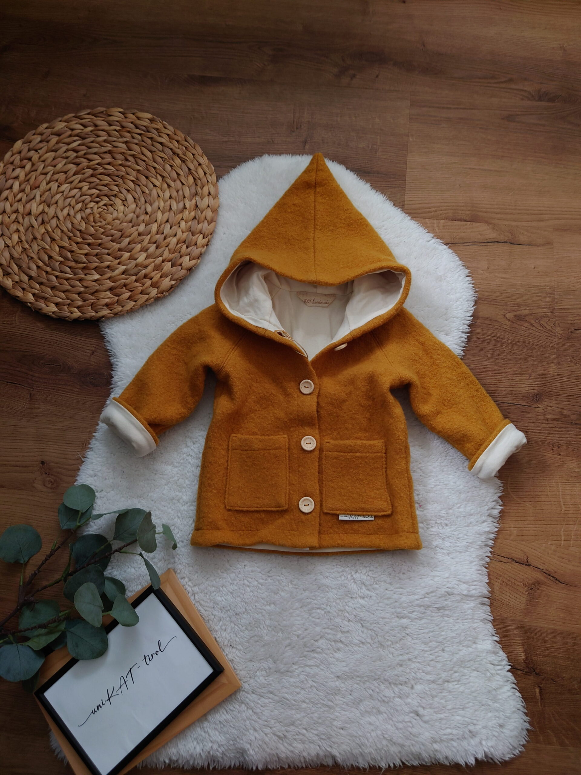 Walkjacke „Kleiner Hundefreund“ 💛🐶 - Gr. 80