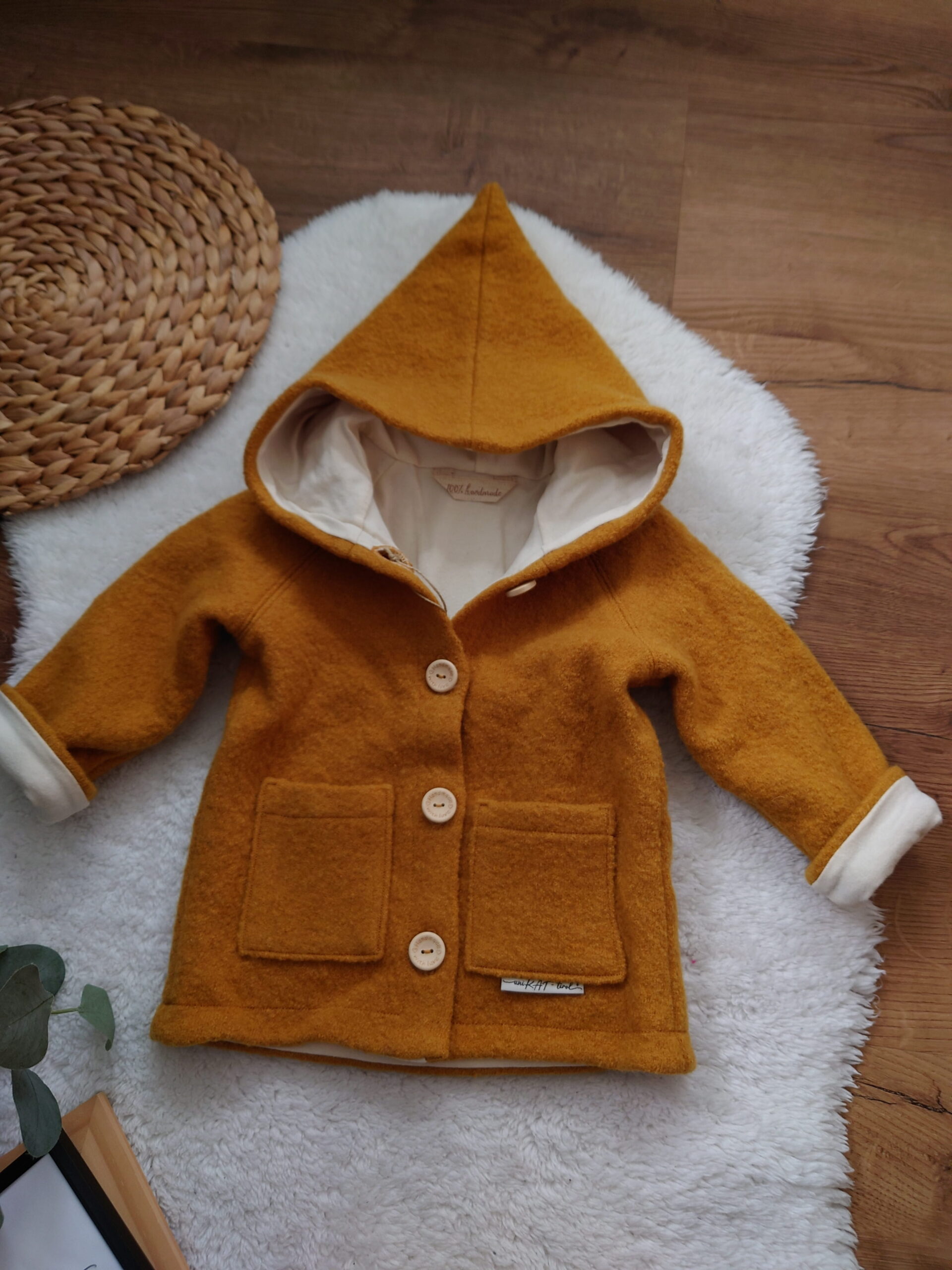 Walkjacke „Kleiner Hundefreund“ 💛🐶 - Gr. 80 – Bild 3