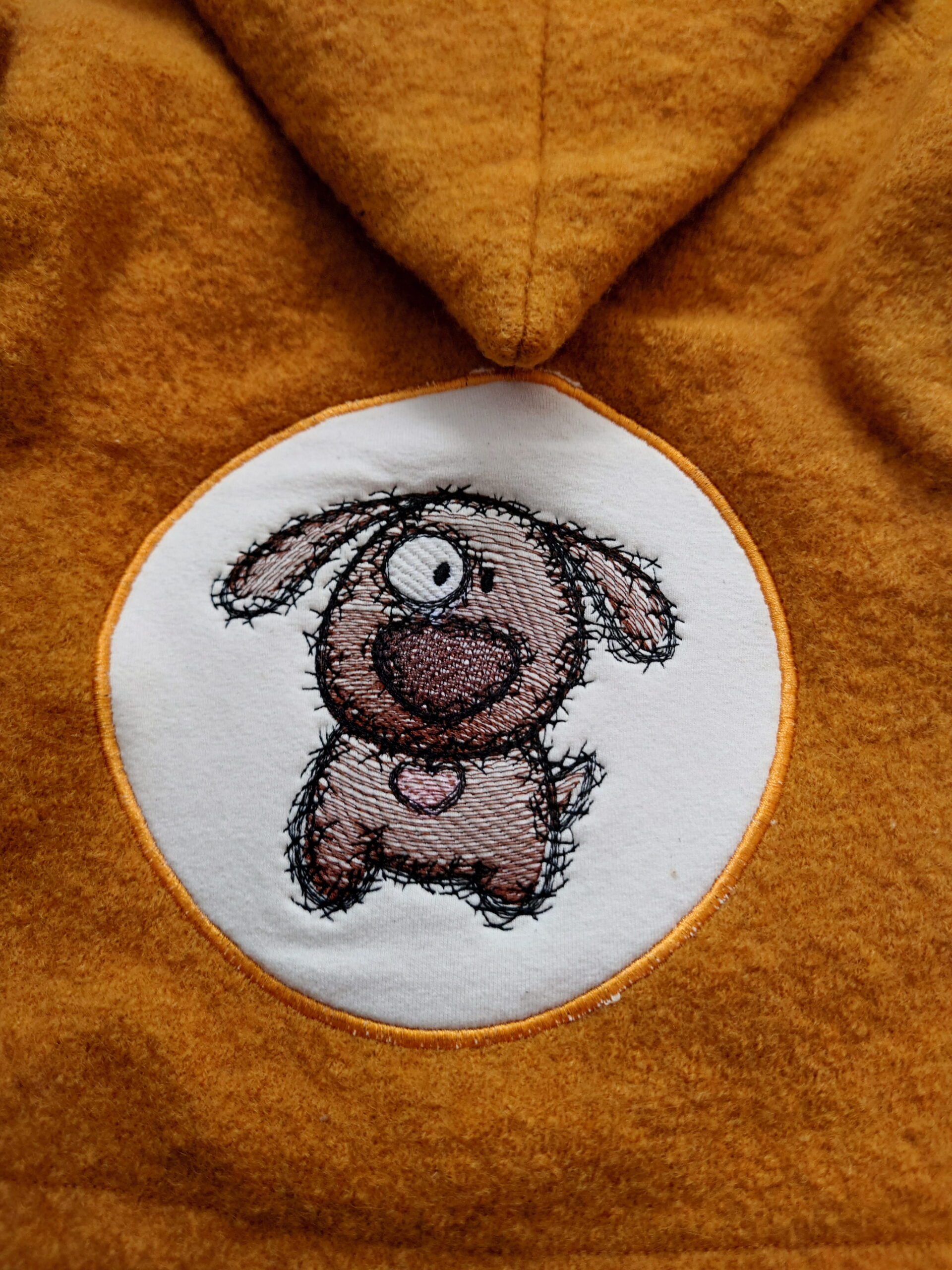 Walkjacke „Kleiner Hundefreund“ 💛🐶 - Gr. 80 – Bild 5